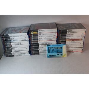 40 Game Playstation 2 (PS2) PAL game Bundle - Games not for U.S. Consoles